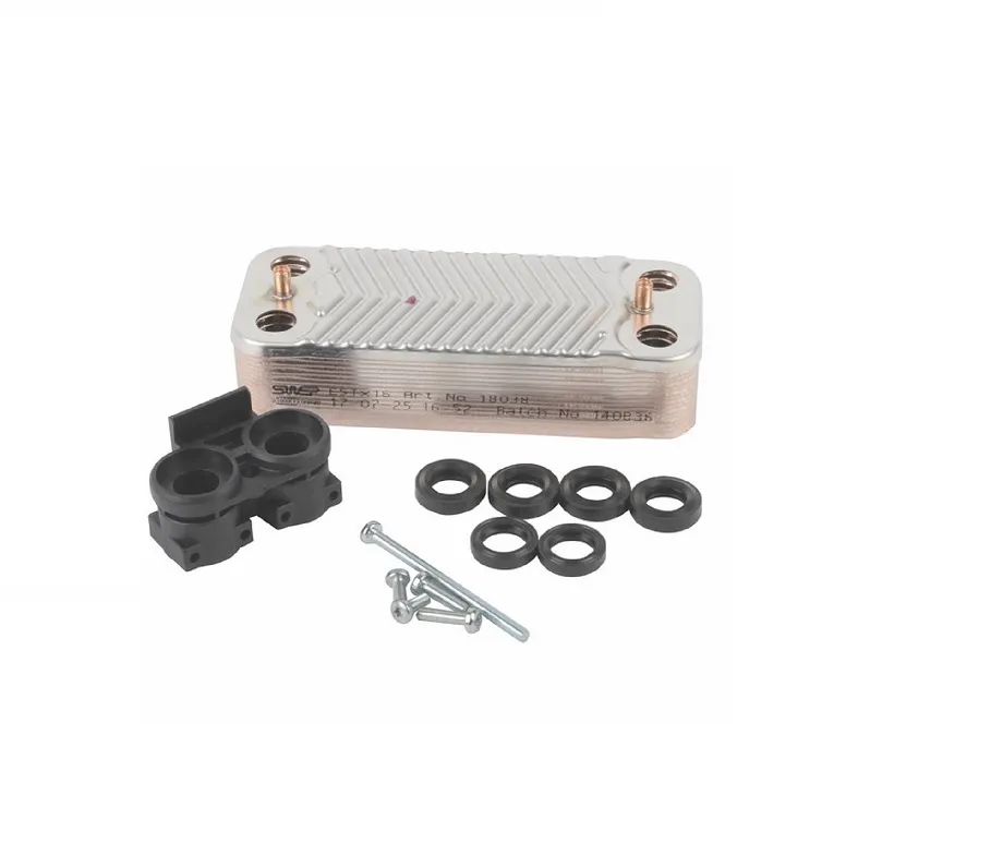 Scambiatore sanitario 193x75x35,5 16 piastre 148 mm caldaia Chaffoteaux 61302409-01