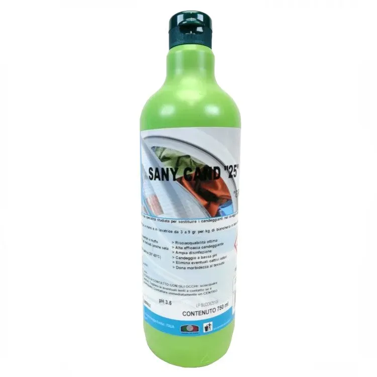 Detersivo candeggiante per bucato Sany Cand 25