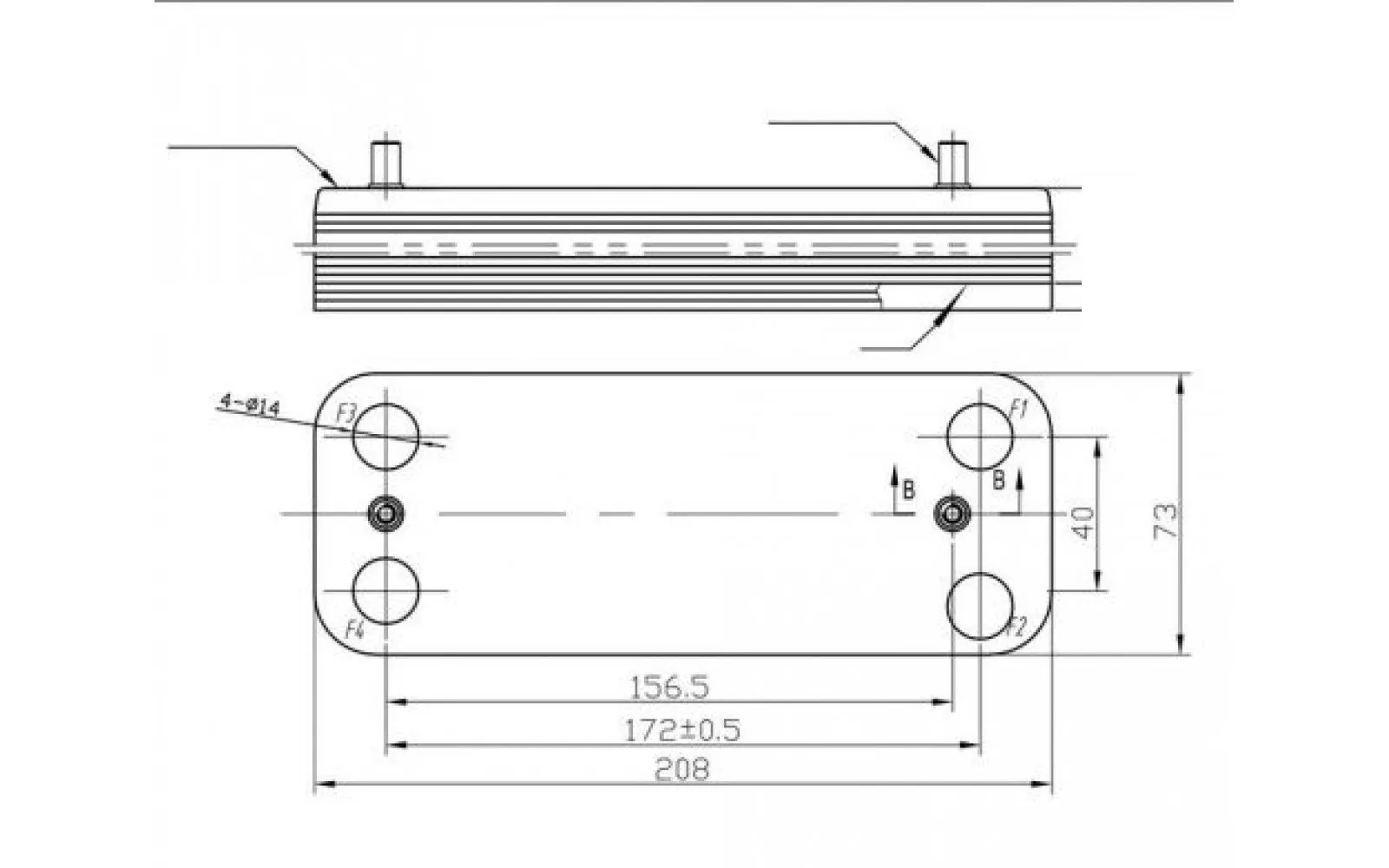 Scambiatore CB16 a 12 piastre Alfa Laval + guarnizioni caldaia Baxi Eco 3, Eco Compact, Luna Westen Fourtech 5686670 - immagine 2