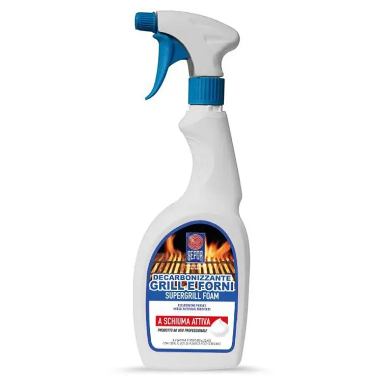 SuperGrill Foam detergente sgrassante decarbonizzante